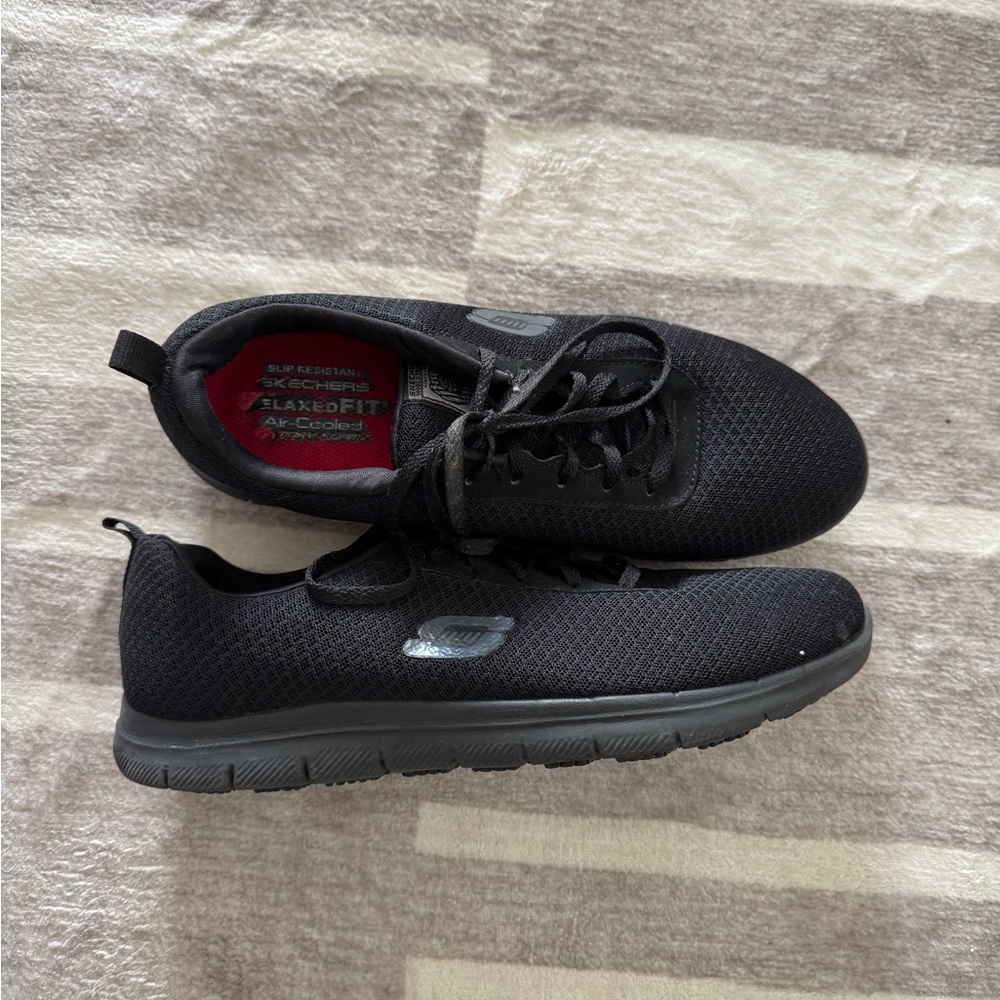 Women's sketchers relaxed fit slip resistant Athletic Shoes